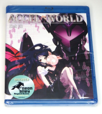 Accel World - Set 01 (Blu-ray, 2 Disc Set) 12 Episodes, Brand New & Sealed