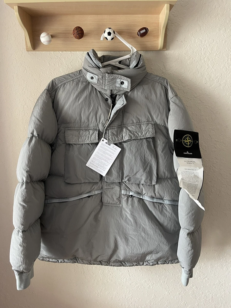Stone island PEARL GREY down jacket 44408 NYLON METAL_DOWNTC | eBay