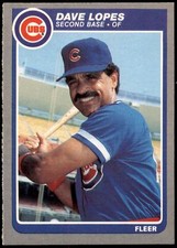 Dave Lopes #60 1985 Fleer
