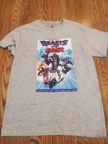 Buffalo Bills Beasts of the East T Shirt Med Josh Allen Stefon Diggs Dawson Knox - Picture 1 of 5
