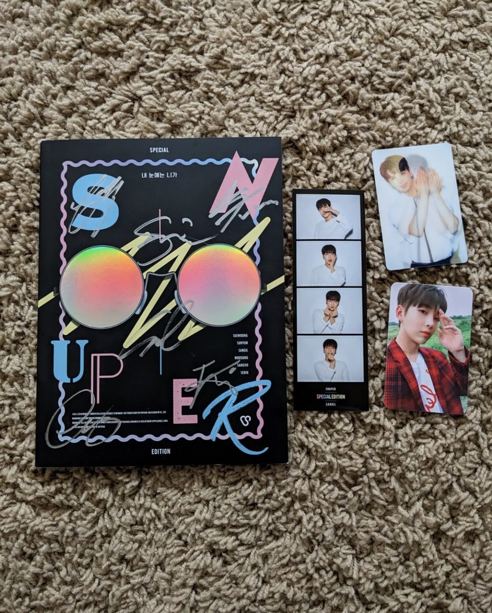 snuper デビューアルバム CD 韓国盤 直筆サイン入り snuper デビューアルバム CD 韓国盤 直筆サイン入り - メルカリ