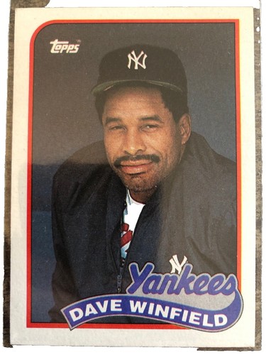 Dave Winfield 1989 Topps Baseball Card #260 Yankees | eBay