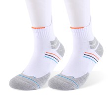 ZONBAILON Sports Socks Anti-friction Towel Bottom Basketball Socks 2 Pairs