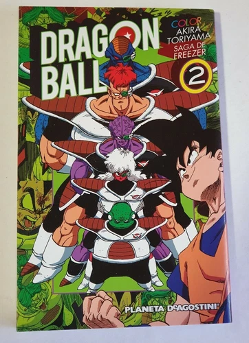 DRAGON BALL COLOR-FREEZEER SAGA 2-MANGA BOOK-ANIME-COMICS -AKIRA TORIYAMA