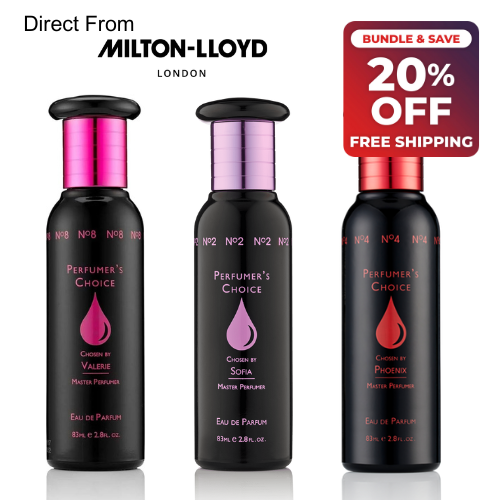 Perfumer's Choice For Her 83ml Pack Bundle Valerie/Sofia/Phoenix  Fragrances