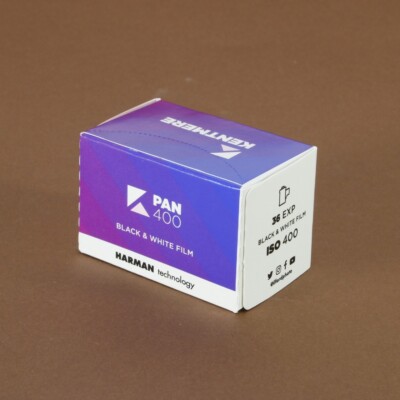 Kentmere Pan 400 - 35mm 36 Exp Black & White Film * FRESH DATED *