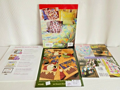 Lot of 4 Sewing Quilting Crafting Books Christmas Scrap Leisure Art Paper Piece - Picture 2 of 6