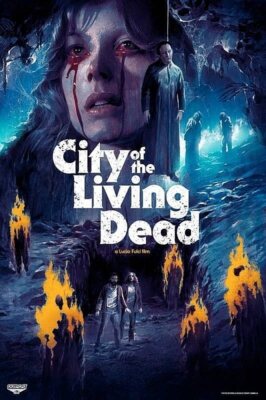 CITY OF THE LIVING DEAD by Robert Sammelin Ltd Edition x/ Poster