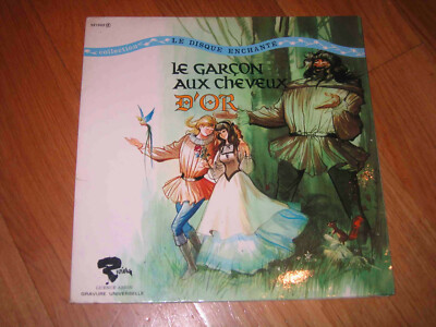 Vynile 33 T - ''Der Junge mit den goldenen Haaren'' Koll. Die Enchan Disc Top Zustand