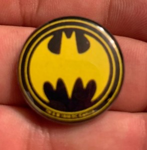 Batman 1 â Pin-back Button Vintage LIKE DC Batman 91 Comics Superman Harley USA | eBay