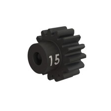 Traxxas 3945X 15-Tooth 32P Machined Hardened Steel Pinion Gear w/Set Screw