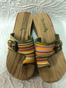 cork bottom wedge sandals