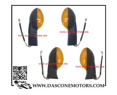 4 FRECCE DUCATI MONSTER ANTERIORI POSTERIORI DX DESTRA SINISTRA SX 400 600 620