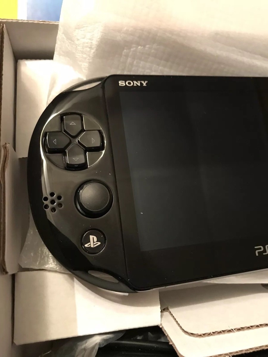 MINT SONY PS Vita PCH-2000 ZA11 Black Console Wi-Fi JAPAN