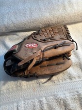 RAWLINGS P1103 LEFT HAND CATCHING GLOVE INCHES YOUTH GLOVE USED