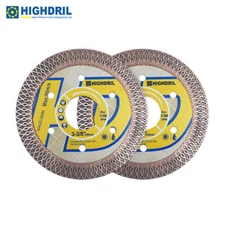 2pcs 85mm Diamond Saw Blade for Ceramic Tile Marble Grinder Cutting Disc/Wheel