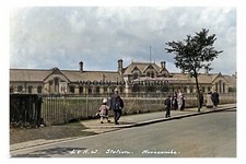 ptc2899 - Lancs - The L&NW Raiway Station In Morecambe from the road - print 6x4