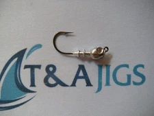 20 1/2oz Poison Tail Jigs on 4/0 Mustad Black Nickel Hooks T&A JIGS