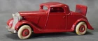 Arcade Cast Iron Coupe with Rumble Seat Rubber Tires 6.5" #P25