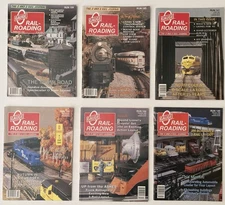 Lot of 11 O GAUGE RAILROADING magazine 1995 1996 Battaglia Lionel layout  *EXC!*
