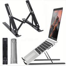 7-Level Aluminum Adjustable Laptop Stand Portable Notebook Tablet Phone Holder