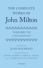 The Complete Works of John Milton: Volume VII: Buch Oxford University Press