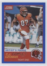 2019 Score Artist Proof /35 CJ Uzomah #96 2qw