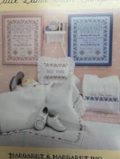 Margaret & Margaret Inc "Little Lamb Birth Sampler" Cross Stitch Pattern (#184)