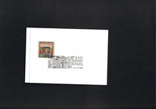 Cartolina di Natale delle Poste Austriache del 24.12.1995 Christkindl, ottima