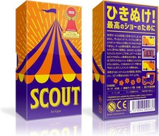 SCOUT Card Game Japanese Edition Oink Games Circus Theme Board Game New