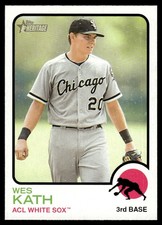 2022 Topps Heritage Minor League Wes Kath ACL White Sox #40