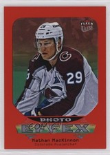 2024-25 Upper Deck Fleer Ultra Photo Effex Red 52/99 Nathan MacKinnon 00d2