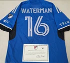 CF Montreal JOEL WATERMAN Signed Match Used Soccer Jersey 2024 Season BLUE