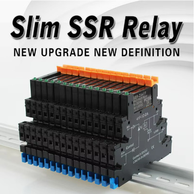 FCGK Slim Solid State Relay Module DIN Rail 6A SSR