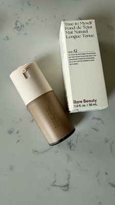 Rare Beauty True to Myself Foundation Shade 12 Natural Matte Longwear 30ml NEW