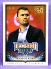 Charlie Kirk Decision 2024 Update #245 GOLD FOIL ELECTION DAY PARALLEL #'d 05/10