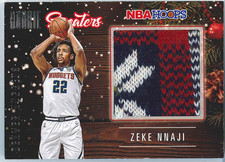 2020-21 Panini Hoops Basketball - Zeke Nnaji - Rookie Sweaters #RSW-ZEK