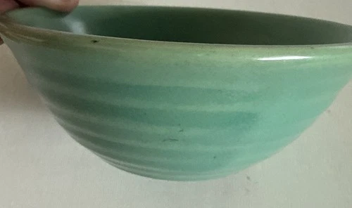 Vintage BAUER Pottery Ring Ware Ramekin Bowl 4 1/2” W x 1 3/4” H Jadeite Green