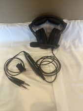 LIGHTSPEED SIERRA BT HEADSET PILOT NOISE CANCELING AIRPLANE AVIATION HEADPHONES