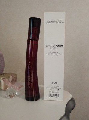 New In Box Rare Kenzo Flower L'elixir 50ml 1.7oz Eau De Parfum Perfume Tester