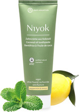 ® Dentifrice À L'Huile De Coco Bio « Menthe Poivrée Et Citron » (75 Ml) • Dentif