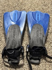 Cressi Palau Rondine Size XS-S SAF Scuba Diving Snorkel Fins, Blue