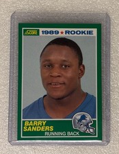Top Barry Sanders Cards of All-Time 31