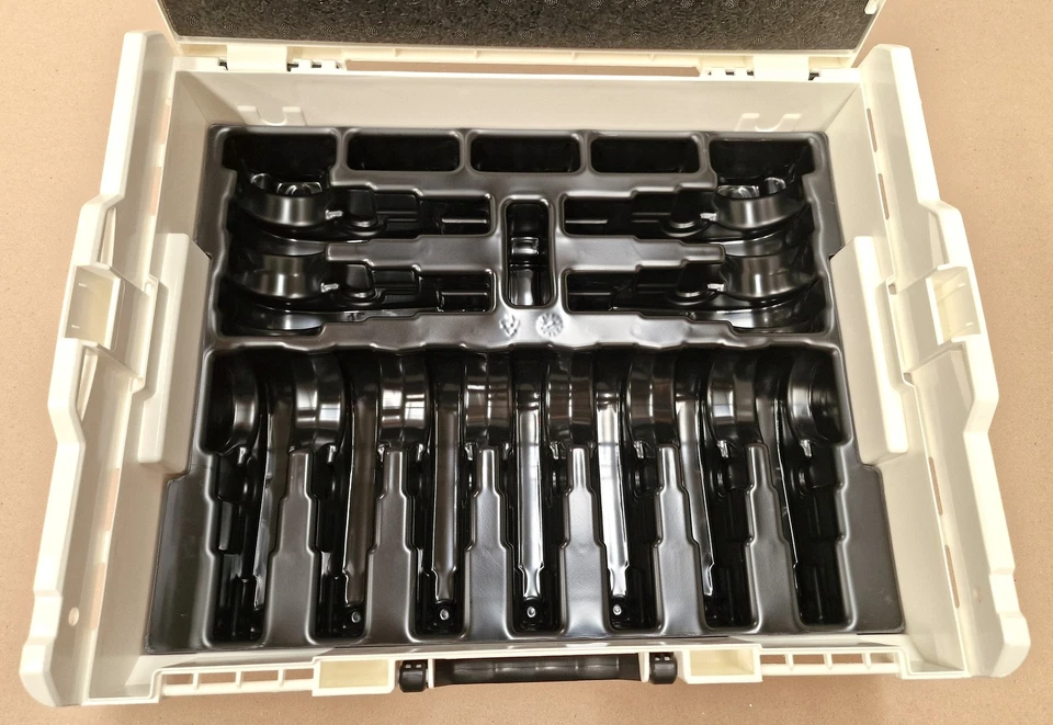 REMS L-Boxx mit Einlage für 11 Mini Presszangen + 6 Pressringe Nr. 578659 Koffer - Bild 2 von 2