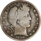 1898-O Barber Half Dollar