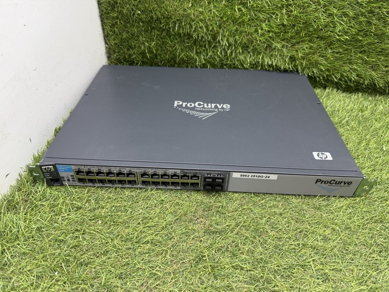 HP 2510G-24 J9279A 24 Port Gigabit L2 Managed Ethernet Network Switch Rack Mount