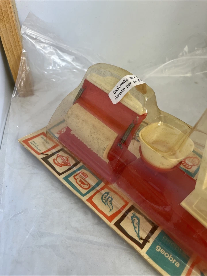 Jouet vintage Épicerie marchande années 60 Neuve Emballage Geobra - Photo 2/4