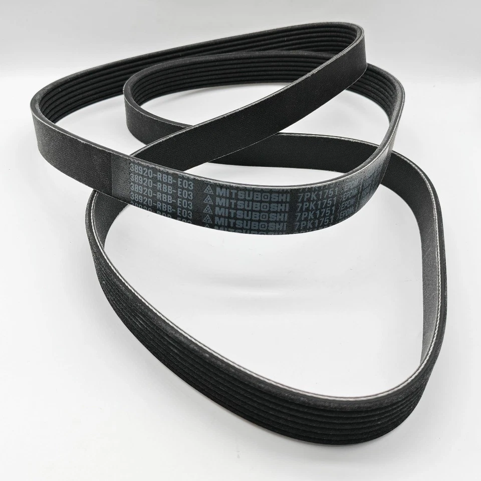 Correa de transmisión Serpentine genuina 38920-RBB-E03 para Honda CR-V 07-09 y Acura TSX04-08 Foto 4 de 4