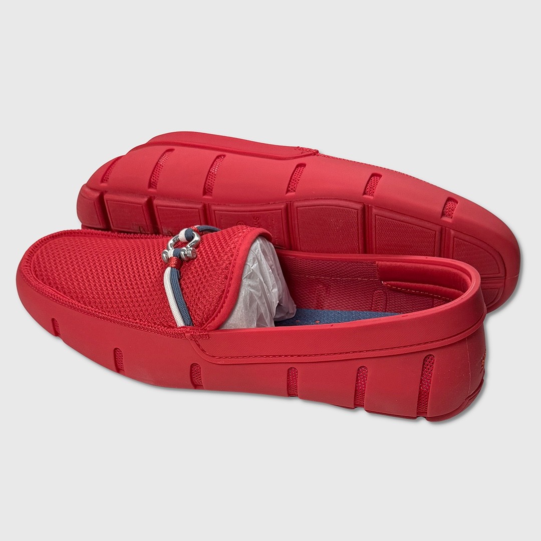 SWIMS Riva Loafer / Loafers / Shoes - NEW Mens Size 9.5 Red - #48771-OF