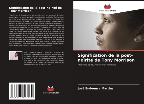 José EndoençA Martins | Signification De La Post-Noirité De Tony Morrison | Buch-image